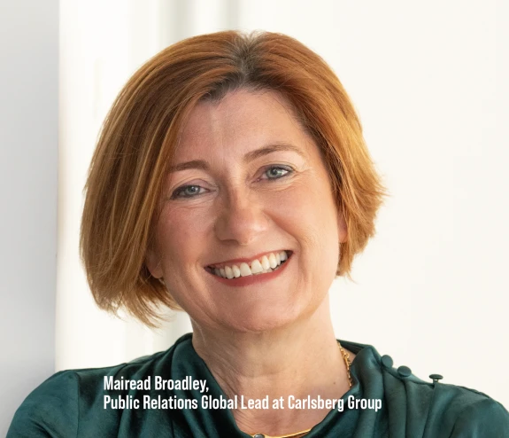 Mairead Broadley, Public Relations Global Lead at Carlsberg Group