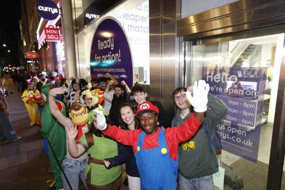 Currys Nintendo launch