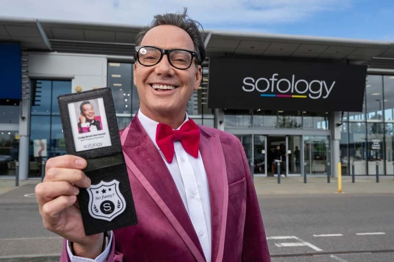 Craig Revel Horwood at Sofology