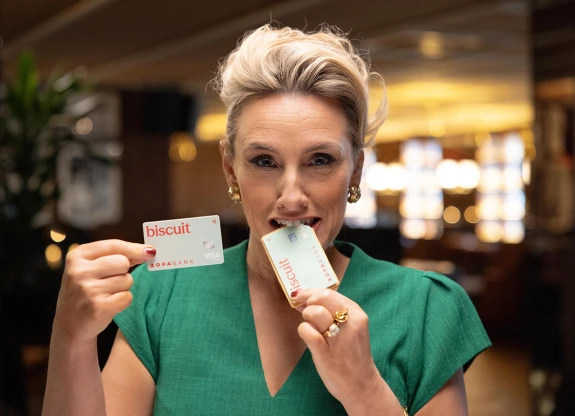 Grace Dent Biscuit card